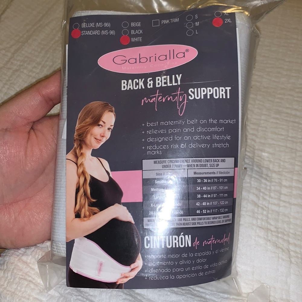 Brand New Back & Belly Support Belt